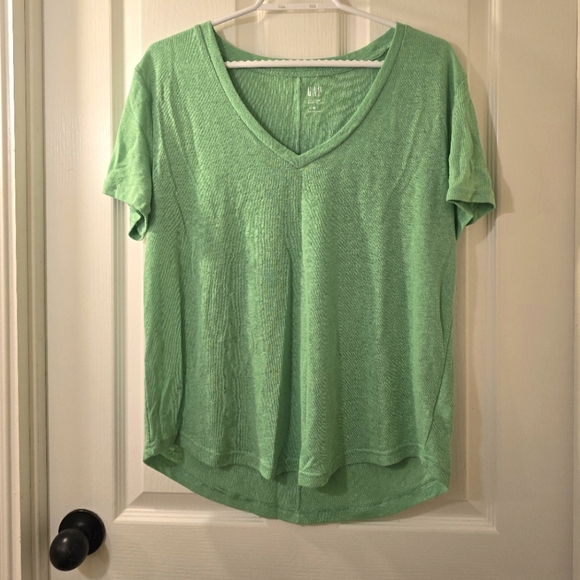 GAP Linen T-Shirt | Size Medium - Picture 1 of 5